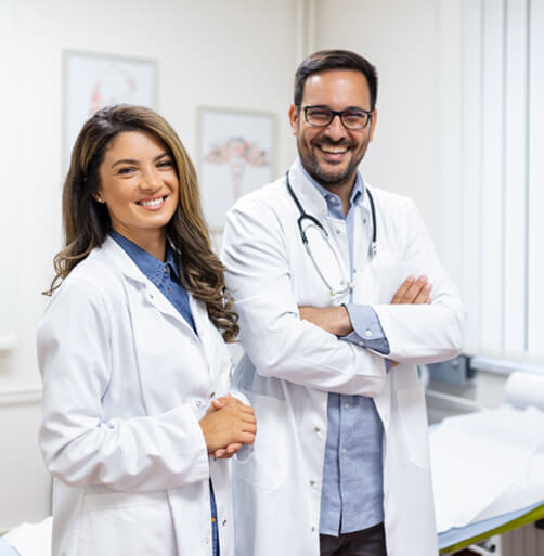 Foto de médicos da AME-SE